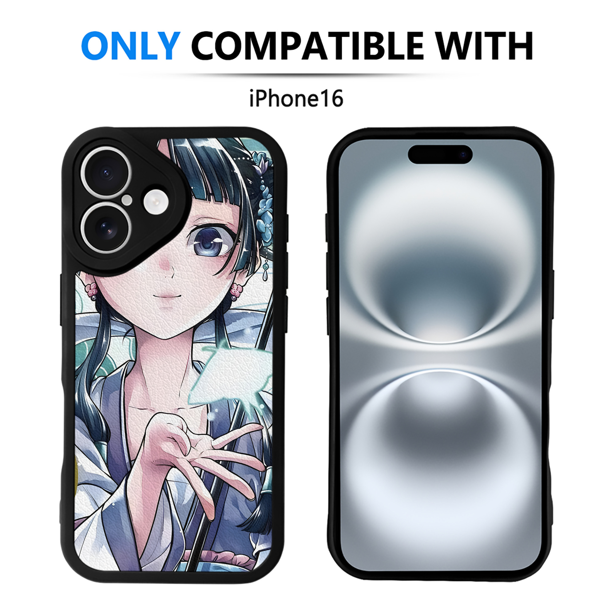 薬屋のひとりごと The Apothecary Diaries 【iPhone 16シリーズ対応】シリコンスマホケース（レザー調） 材質：シリコン
